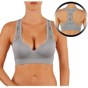 Push Up Bra Women's Yoga Crop Top Sports